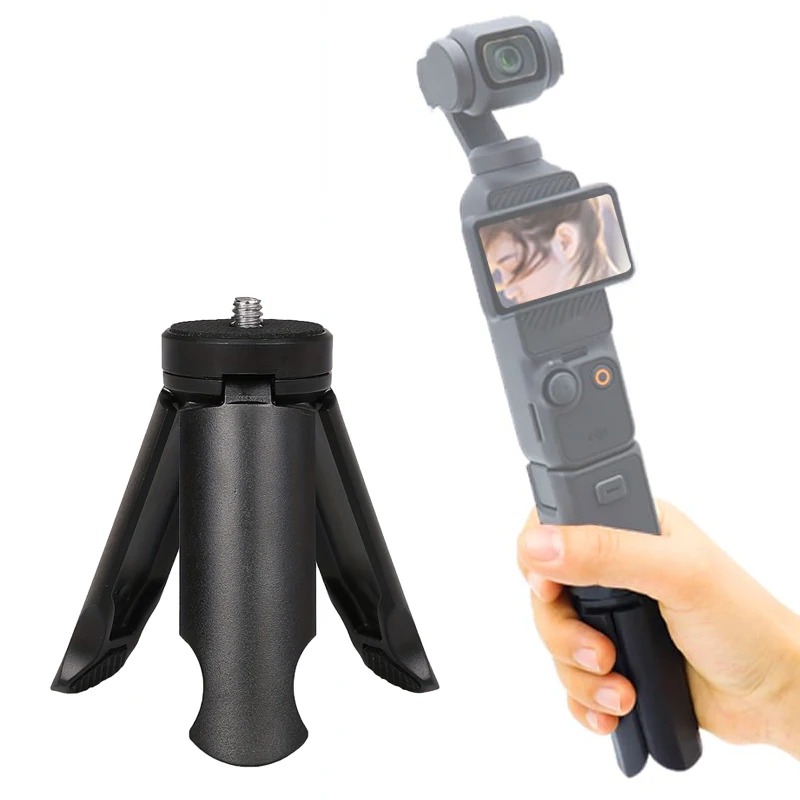Drone Camera Stabilized - Mini Tripod Stand 1/4'' Screw Mount