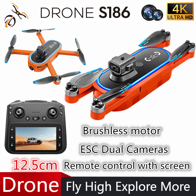 2025 S186 Drone Professional 4 - đánh giá và giá Drone Camera 4K