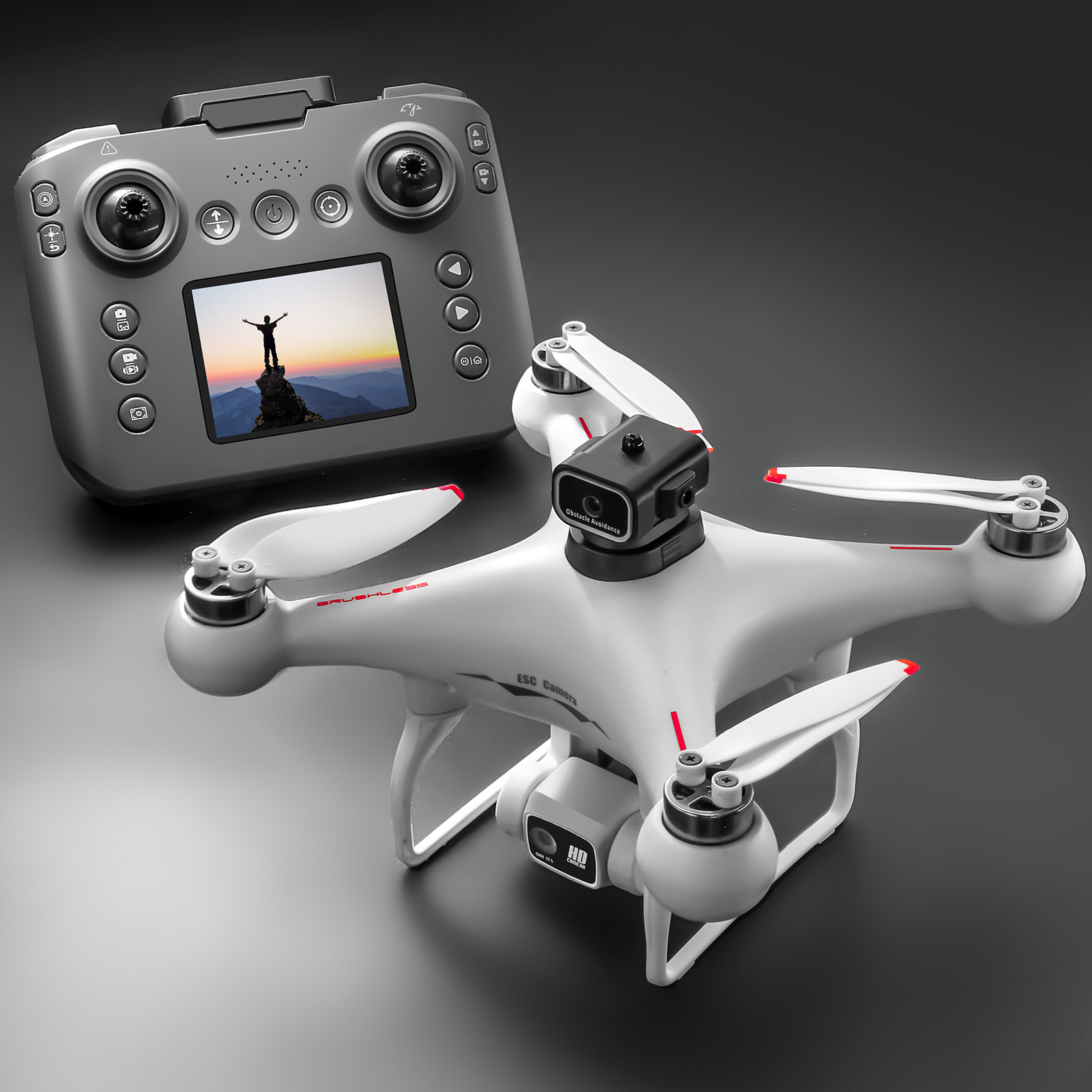 ZNLYRION S116 RC Drone Brushle - đánh giá và giá Drone Camera Case