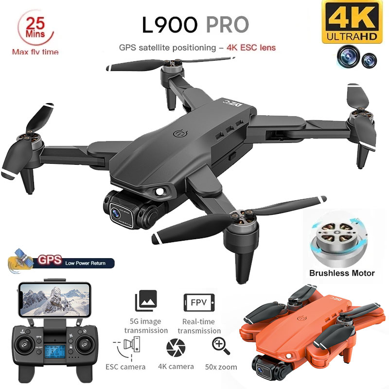 L900 Pro GPS Drone 4K Professi - đánh giá và giá Drone Camera 4K