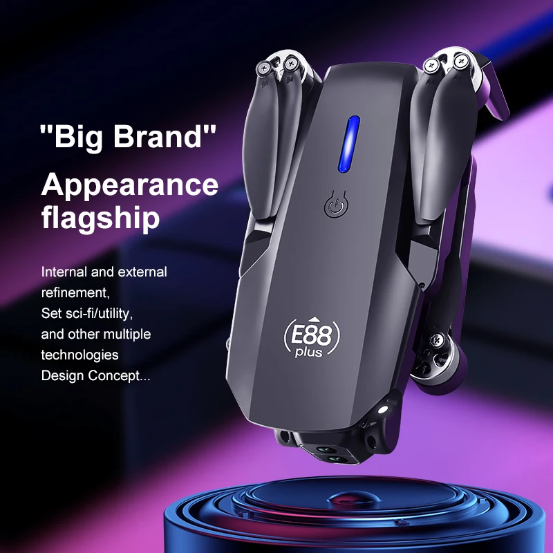 New E88 Plus Quadcopter Drone: - đánh giá và giá Drone Camera Hd