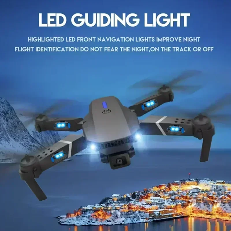 E88 Pro WIFI FPV Drone Wide An - đánh giá và giá Drone Camera 4K
